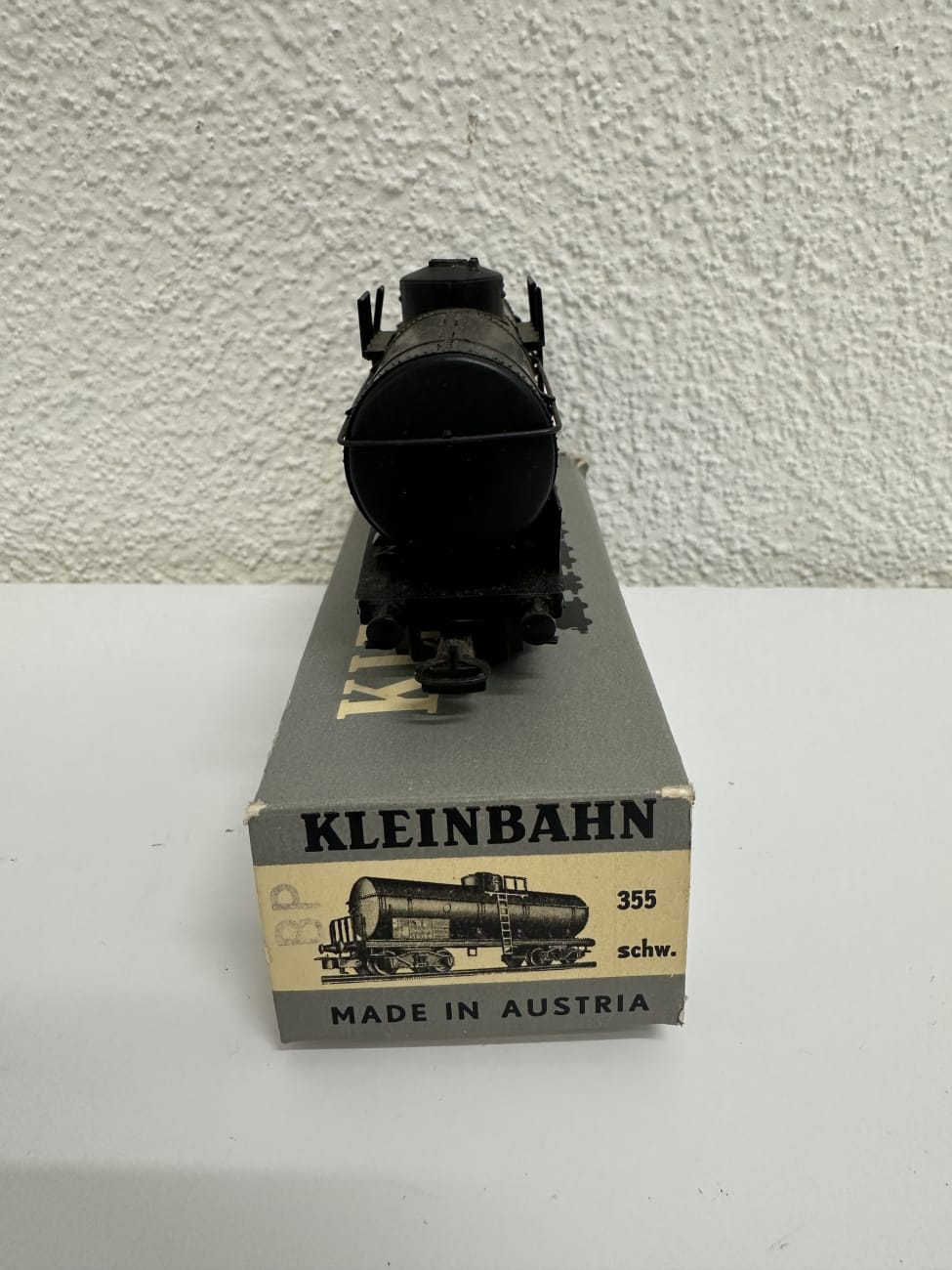 Vintage KLEINBAHN BP Tankwagen H0 in OVP
