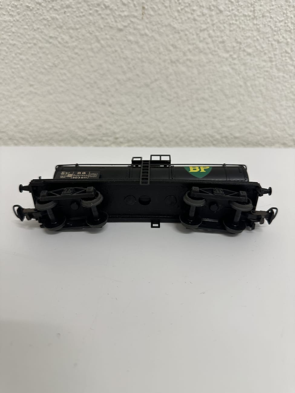 Vintage KLEINBAHN BP Tankwagen H0 in OVP