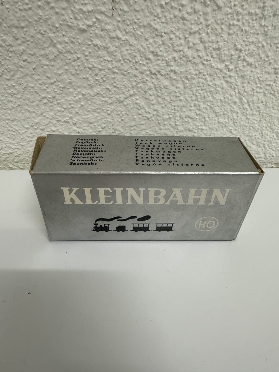 Vintage KLEINBAHN Tankwagen Shell Modelleisenbahn