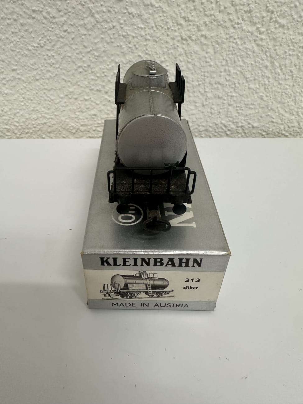 Vintage KLEINBAHN Tankwagen Shell Modelleisenbahn