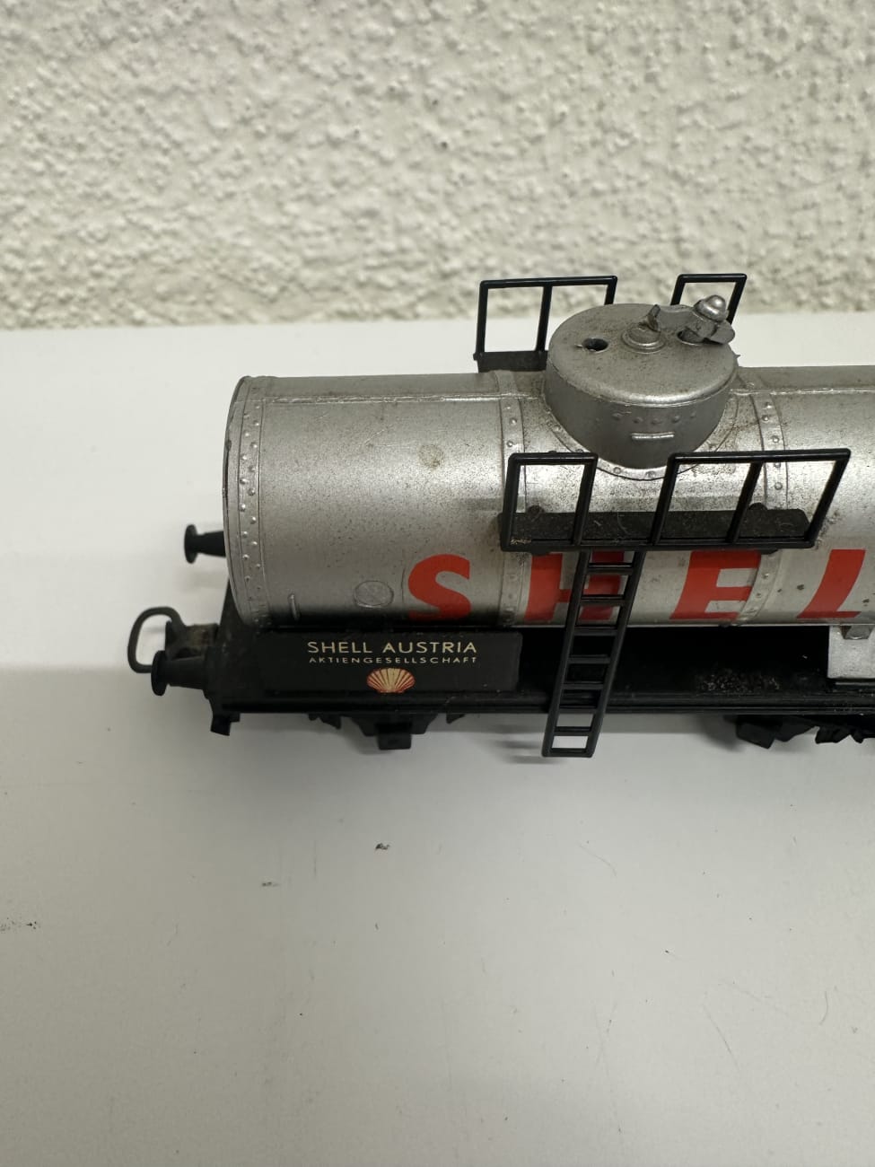 Vintage KLEINBAHN Tankwagen Shell Modelleisenbahn