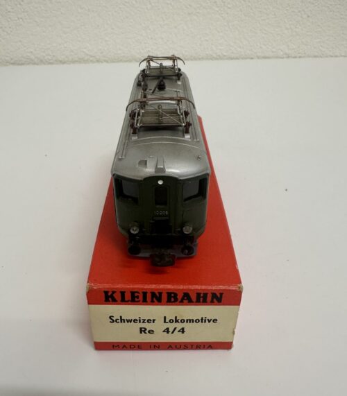 Vintage Kleinbahn Lok SBB Re 4/4 Spur HO im Karton