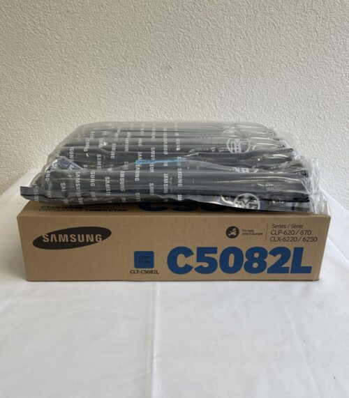 Samsung Original Toner CLT-C5082L Cyan für CLP / CLX Drucker, ungebraucht