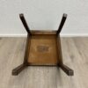 Esszimmerstuhl dunkelbraun mit ergonomischer Rückenlehne