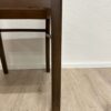 Esszimmerstuhl dunkelbraun mit ergonomischer Rückenlehne