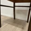 Esszimmerstuhl dunkelbraun mit ergonomischer Rückenlehne