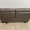 2-Sitzer Sofa mit Relaxfunktion in neutralem Grau-Braun