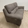2-Sitzer Sofa mit Relaxfunktion in neutralem Grau-Braun