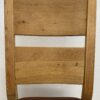 Esszimmerstuhl Set aus Holz mit gepolsterter Sitzfläche