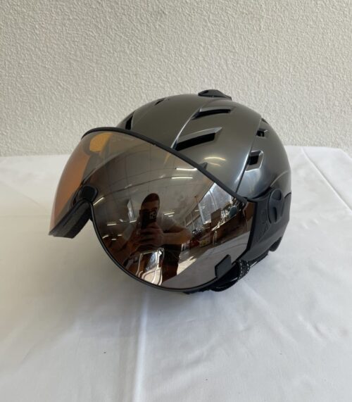 CP Skihelm mit integrierter Schutzbrille Grösse 58–60