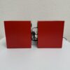 Vintage Aktivlautsprecher audio pro ADDON SIX rot