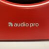 Vintage Aktivlautsprecher audio pro ADDON SIX rot