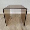 Vintage Nesttische transparent aus Kunststoff, 3-teilig