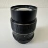Vintage Carenar Kameraobjektiv schwarz mit Deckeln