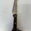 Vintage Holzteller mit Messer National-Turntag 1974