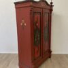 Antik bemalter Bauernschrank aus Holz