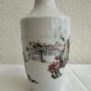 Porzellanvase mit Handbemalung und Goldrand Jenwa China