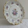 Porzellanteller VEB Ilmenau mit floralem Dekor 1977
