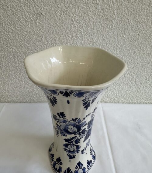 Blumenvase DK Delfts BL handgesch Holland 1.5L