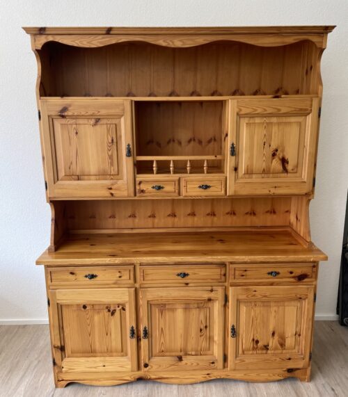 Landhausstil Küchenschrank-Buffet aus Kiefernholz