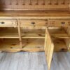 Landhausstil Küchenschrank-Buffet aus Kiefernholz