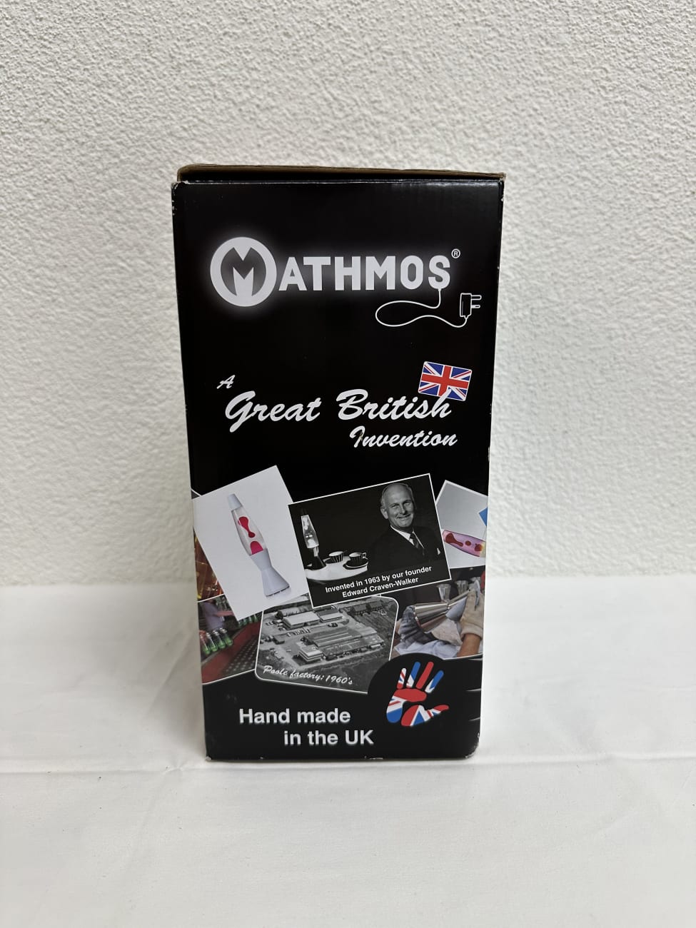 Mathmos Astrobaby Lava Lampe handgemacht in UK im Karton
