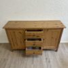 Landhaus Sideboard aus Kiefernholz mit 3 Schubladen und 2 Türen