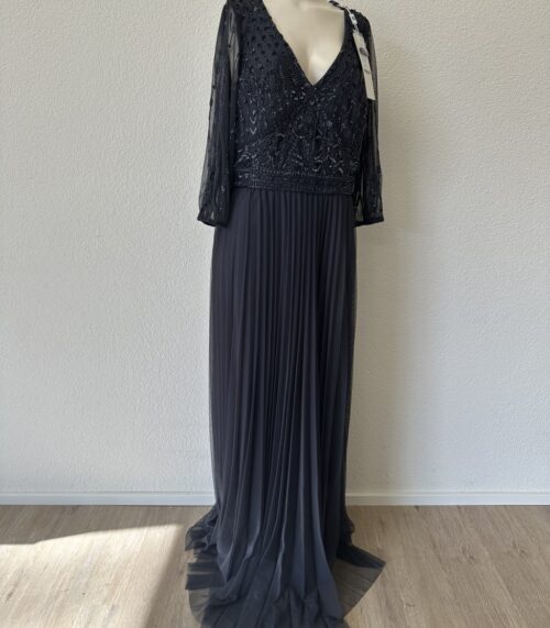 Abendkleid Couture-Club mit Pailletten und Chiffonrock