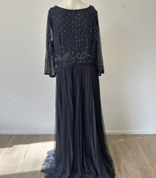 Abendkleid Couture-Club mit Pailletten und Chiffonrock