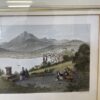 19. Jh. Farblithografie Alpenlandschaft Jacotet Lemercier Paris