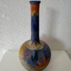 Bunte keramische Amphoren-Vase mit Henkeln