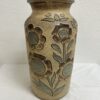 Keramikvase Scheurish-Keramiken mit floraler Prägung