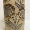 Keramikvase Scheurish-Keramiken mit floraler Prägung