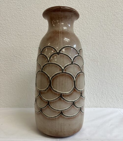 Scheurich Keramikvase 293-42 in Erdtoenen, W. Germany