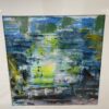 Modernes abstraktes Oelgemaelde R. Gajpers 2005 mit Rahmen
