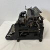 Vintage Schreibmaschine STOEWER RECORD aus Metall, schwarz