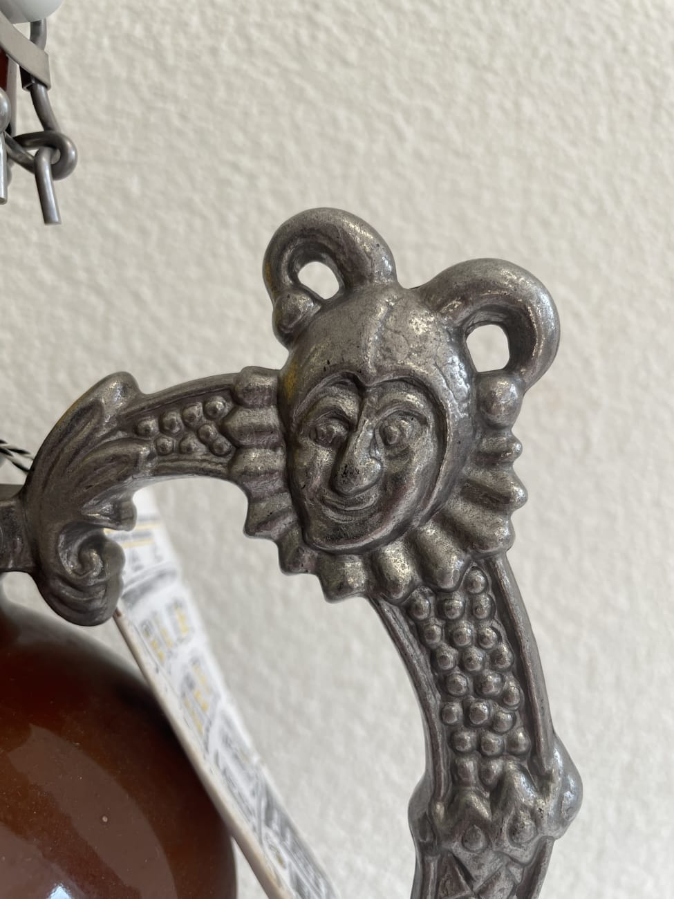 Ueli Bier Krug aus braunem Glas mit Henkel und Klappverschluss Brauerei Fischerstube