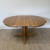 Moderner runder Esstisch ausziehbar aus Holz ca. 120 cm