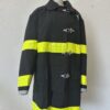 Feuerwehrjacke mit Reflexstreifen und hoher Kragen