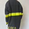 Feuerwehrjacke mit Reflexstreifen und hoher Kragen
