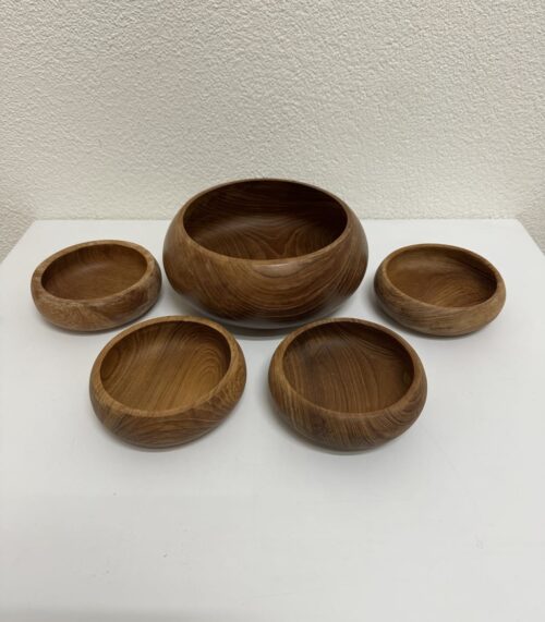 Holzschalen Set in verschiedenen Grössen natur