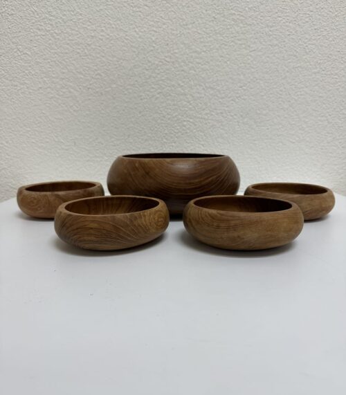 Holzschalen Set in verschiedenen Grössen natur