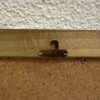 Vintage Wandspiegel mit floral bemaltem Rahmen