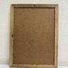 Vintage Wandspiegel mit floral bemaltem Rahmen