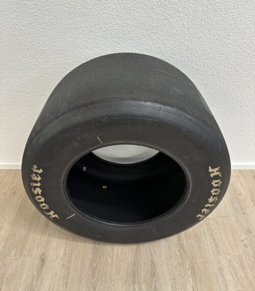 Vintage Hoosier Rennreifen 28x14 R16 mit Gebrauchsspuren