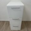 Weisser Aktenschrank mit 3 Schubladen kompakt