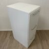 Weisser Aktenschrank mit 3 Schubladen kompakt