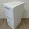 Weisser Aktenschrank mit 3 Schubladen kompakt
