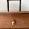Vintage Eckschrank in hexagonaler Form mit Schublade