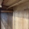 Vintage Kleiderschrank mit geschnitzten Türen aus Holz